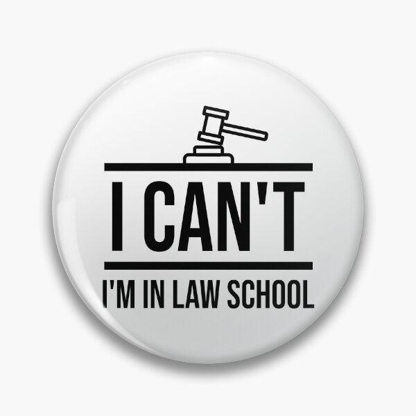 Item preview, I Can't I'm In Law School Funny Gift for Law Student designed and sold by Shop signer.
