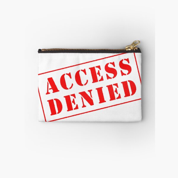 Item preview, Access Denied red stamp tilted designed and sold by svanaerschot.