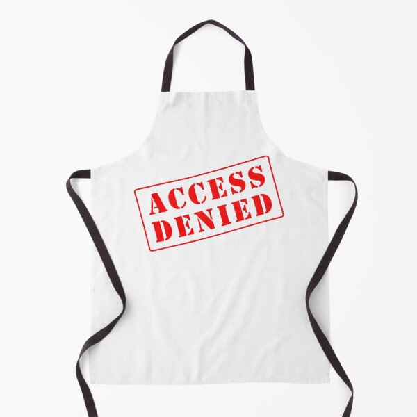Item preview, Access Denied red stamp tilted designed and sold by svanaerschot.