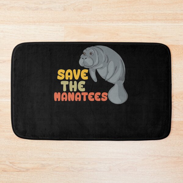 Item preview, Save the Manatees designed and sold by shirtbubble.