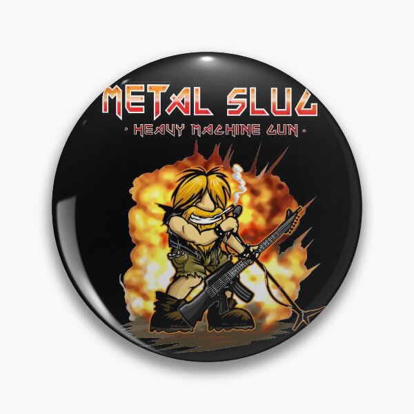Artikelvorschau, Metal Slug schweres Maschinengewehr entworfen und verkauft von GamesRockDesign.