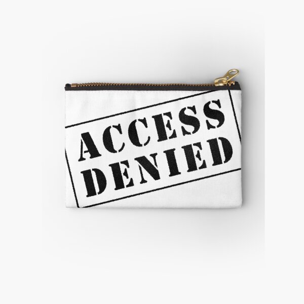 Item preview, Access Denied black stamp tilted designed and sold by svanaerschot.