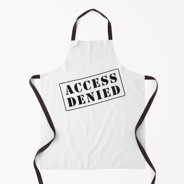 Item preview, Access Denied black stamp tilted designed and sold by svanaerschot.