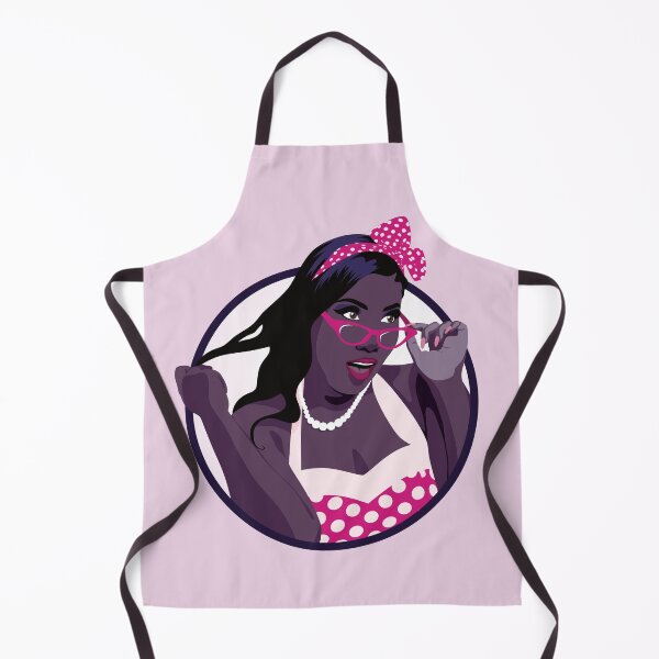 Item preview, Black Pin Up Girl | Elina - Pink & Purple designed and sold by ladyfacecreates.