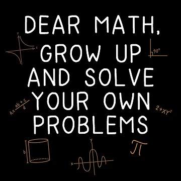 Artwork thumbnail, Solve Your Own Problems Math by designeclipse