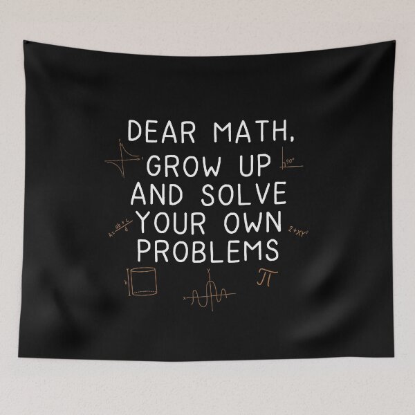 Item preview, Solve Your Own Problems Math designed and sold by designeclipse.