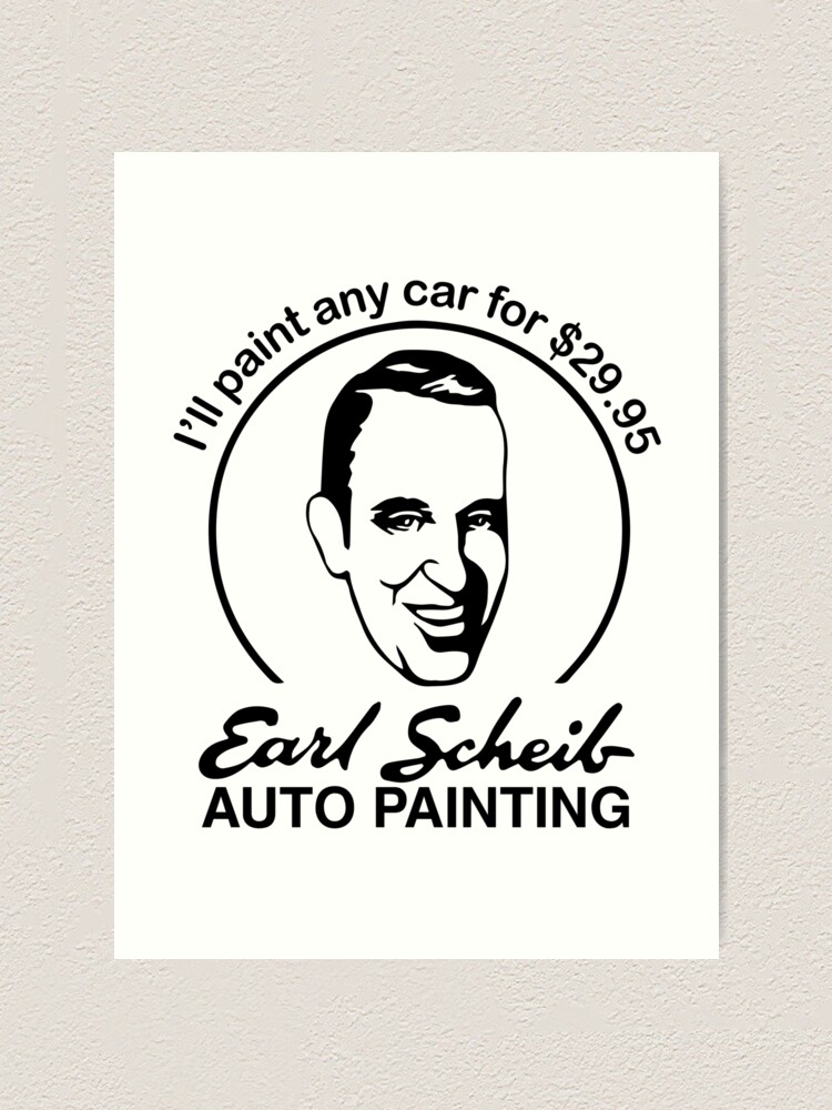 Earl Scheib Auto Painting Art Print