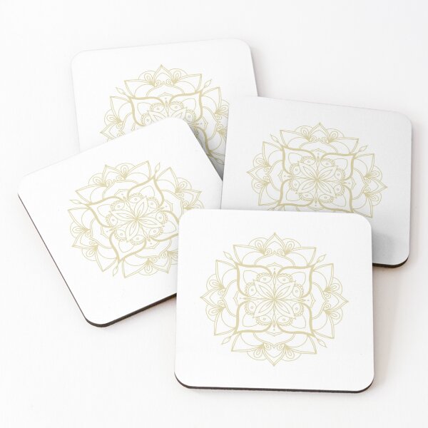 Item preview, Mandala Flower Golden designed and sold by sophiedziovalas.