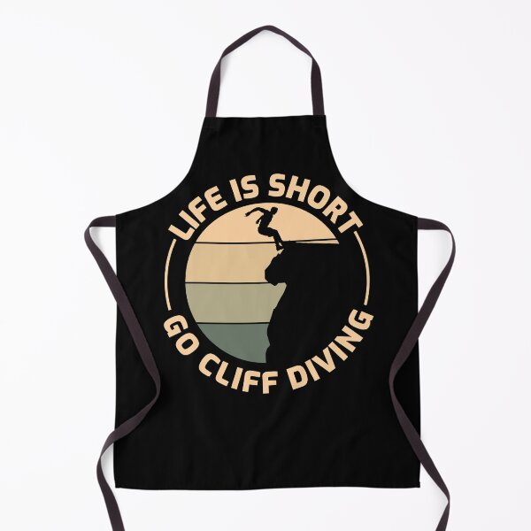 Item preview, Cliff Diving Tombstoning Base Jumping Extreme Sports Funny designed and sold by CuteDesigns1.