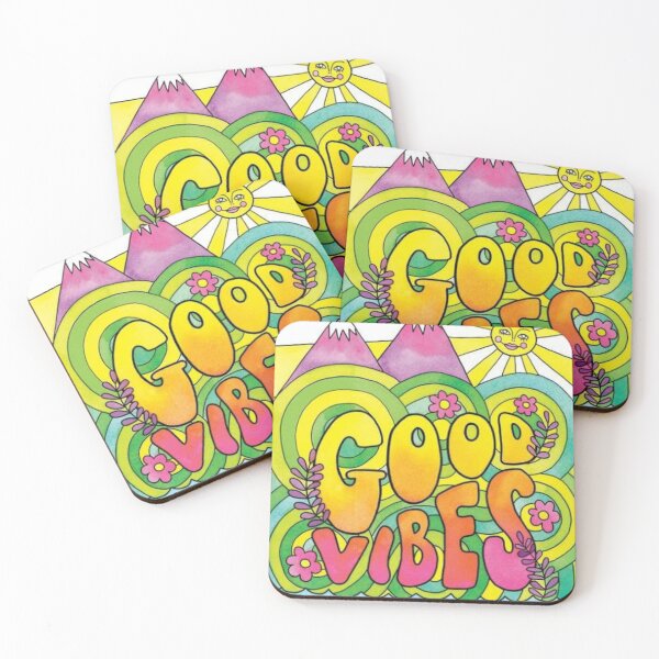 Item preview, good vibes illustration art designed and sold by thecouture.