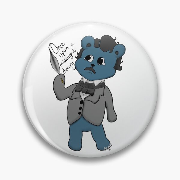 Item preview, Edgar Allan Poe Bear designed and sold by loveandwar192.