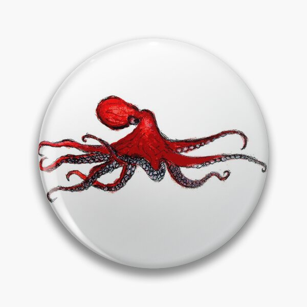 Item preview, Octopus - red  designed and sold by homarusgammarus.