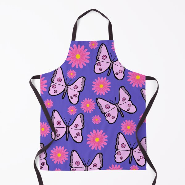 Item preview, Dancing Pink Butterflies With Pink Flowers designed and sold by BhavyaBathla.