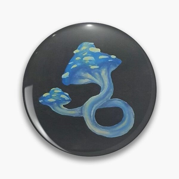 Item preview, blue mushroom designed and sold by spicey-bones.