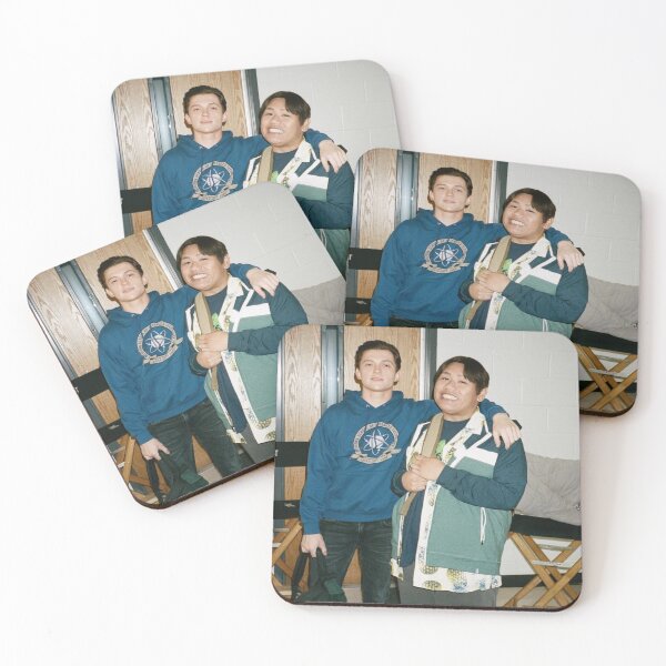 Item preview, Tom Holland and Jacob Batalon (Peter and Ned) designed and sold by yougotpainted.