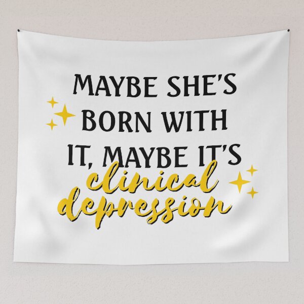 Item preview, maybe it's clinical depression designed and sold by insertwittyname.