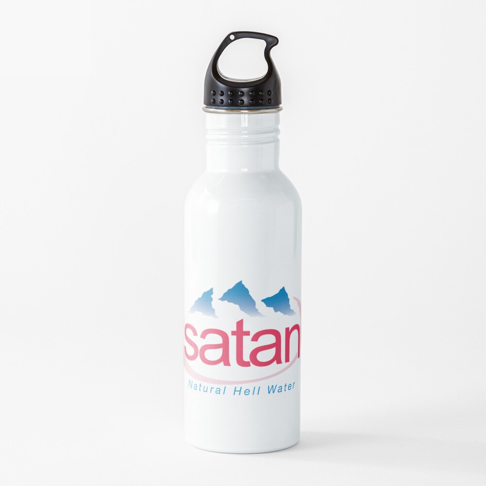 satan (Natural Hell Water) – evian parody Water Bottle