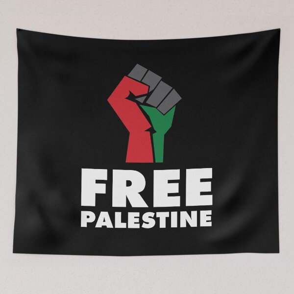 Item preview, Free Palestine Flag Fist designed and sold by pierrelaidesign.