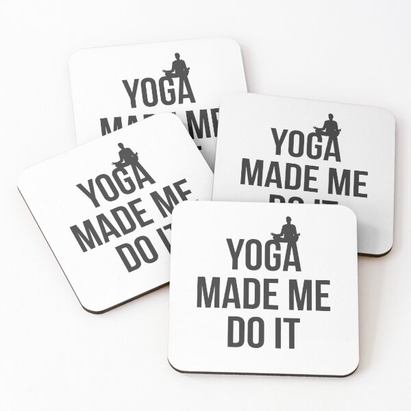 Item preview, Yoga made me do it yoga lover  designed and sold by Tropical Blood.