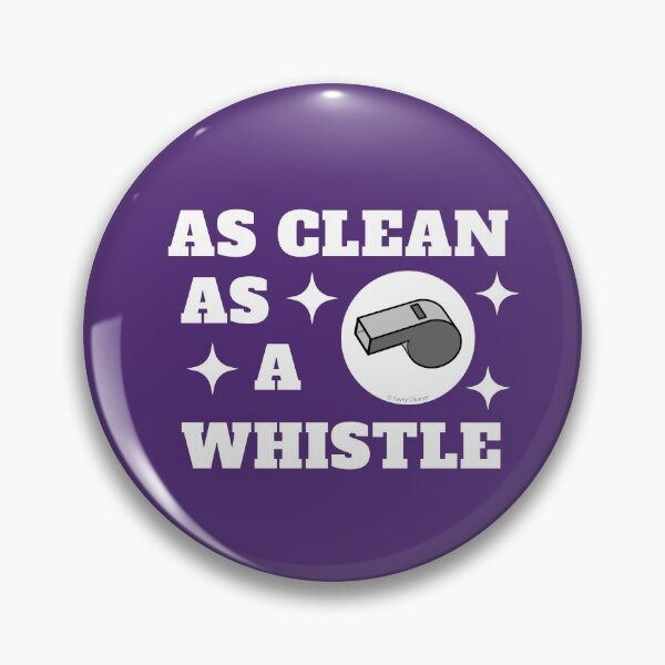 Item preview, As Clean As a Whistle Cleaning Lady or Housekeeper Fun Gifts designed and sold by SavvyCleaner.