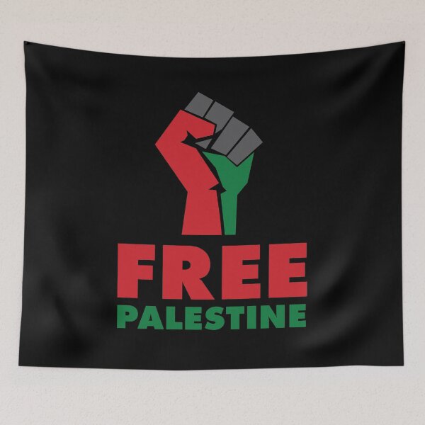 Item preview, Free Palestine Flag Fist designed and sold by pierrelaidesign.