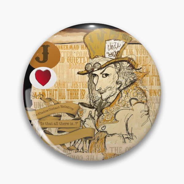 Item preview, Joker (Mad Hatter) (Steampunk Alice in Wonderland - Hearts) designed and sold by Julie Fearns-Pheasant.
