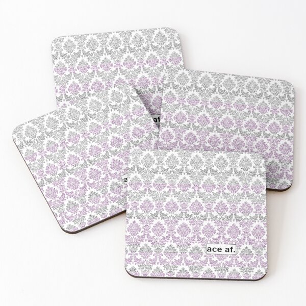 Item preview, Asexual Damask Print designed and sold by KBwiththeTees.