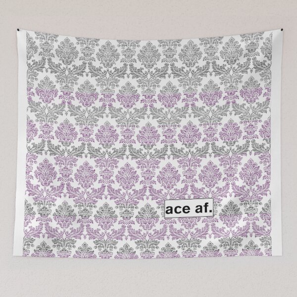Item preview, Asexual Damask Print designed and sold by KBwiththeTees.