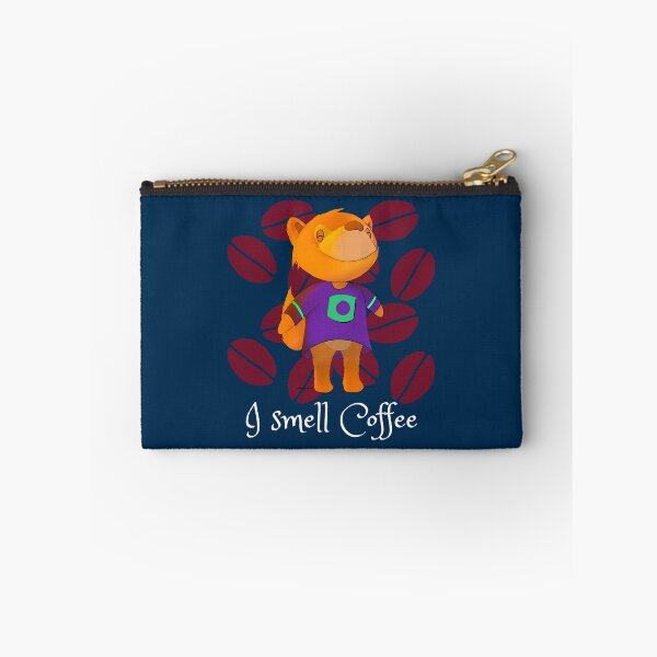 Item preview, I smell Coffee says the cute baby fox designed and sold by wavethreat.