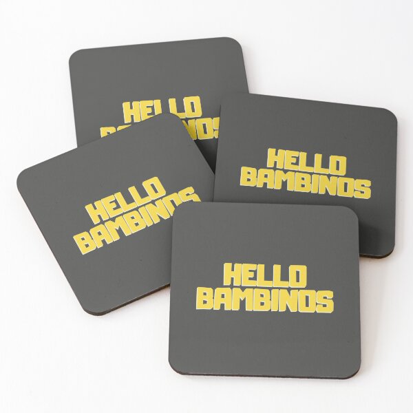 Item preview, Hello Bambinos Funny Quote in Black designed and sold by Africanism.