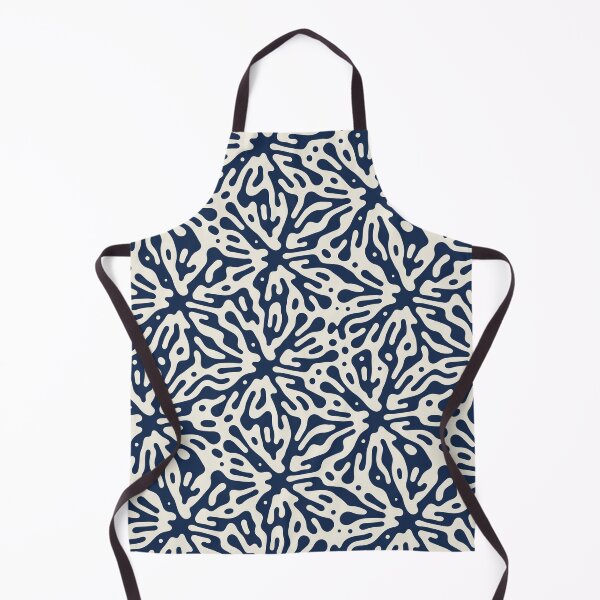 Item preview, Organic Matter, Abstract Pattern in Navy designed and sold by meggydesigns.