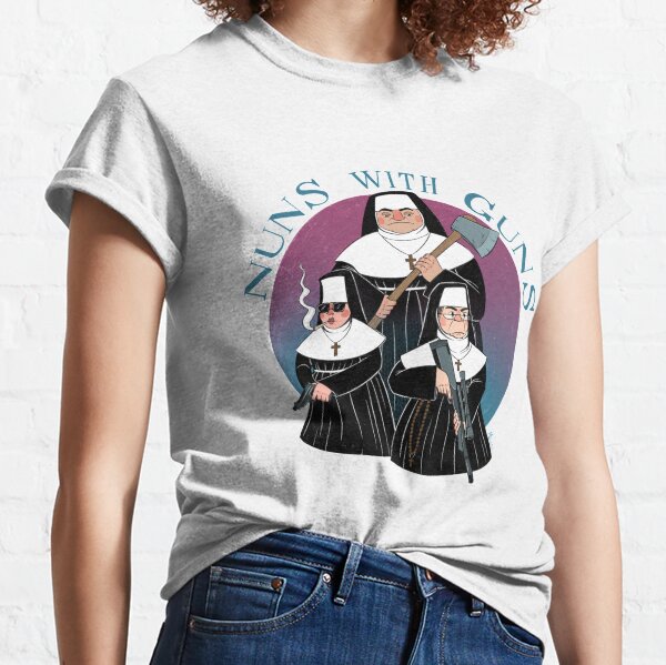 Nun With Guns T-Shirts for Sale