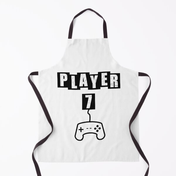 Item preview, Player Seven - White designed and sold by BusyMonkeys.