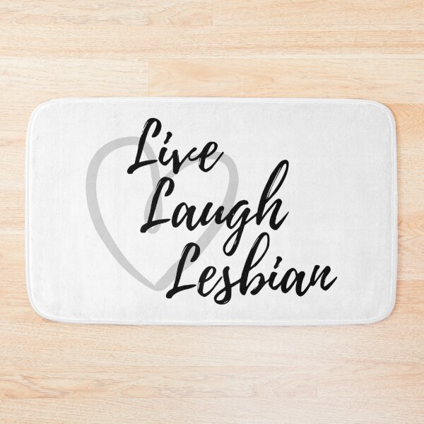 Item preview, Live Laugh Lesbian Live Laugh Love Parody designed and sold by cangurojoe.