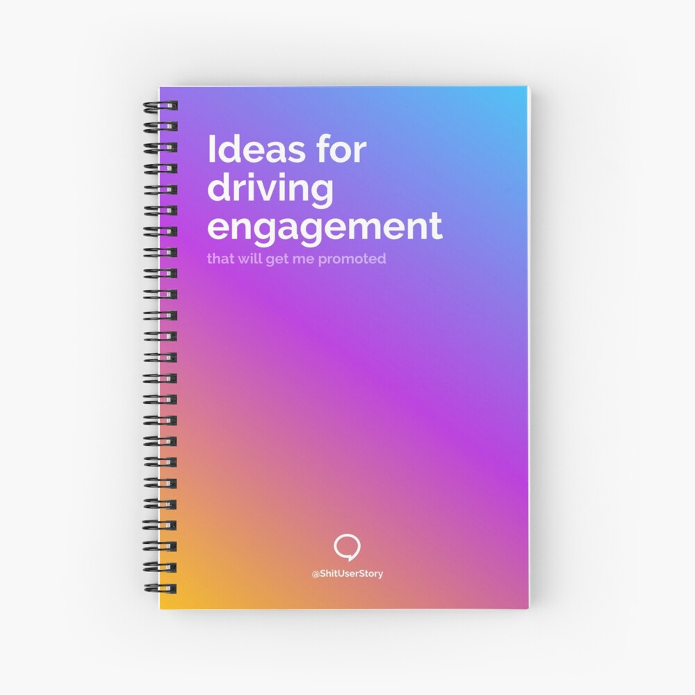 "Spiral notebook for Product Managers" Spiral Notebook for Sale by