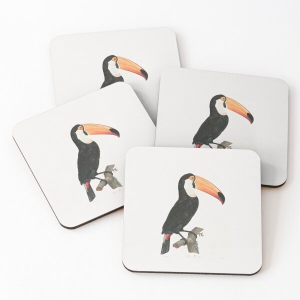 Item preview, Toucan old painting from Jacques Barraband (1767-1809) designed and sold by paulo silveira.