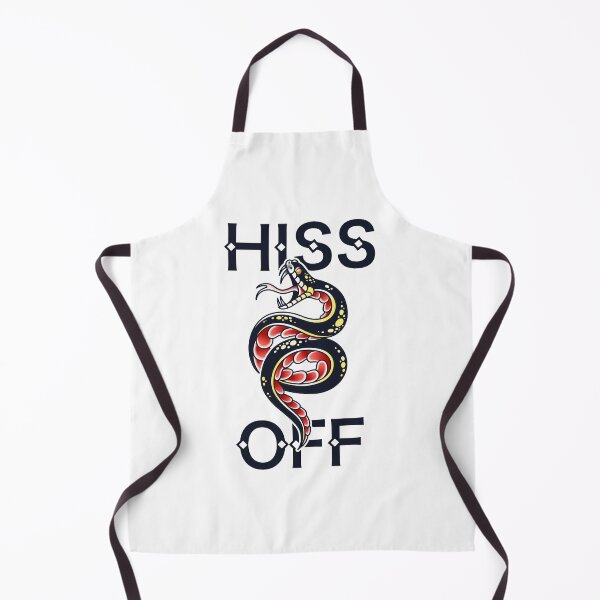 Item preview, HISS OFF Venomous Snake Tattoo Style designed and sold by screenworks.