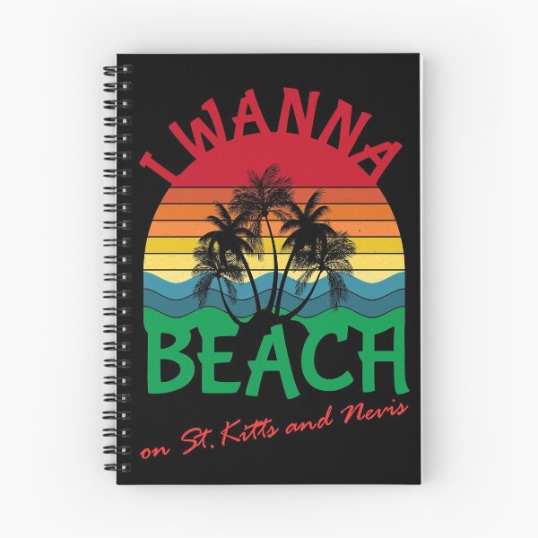 Item preview, I wanna Beach on St. Kitts and Nevis designed and sold by likebakerdo.