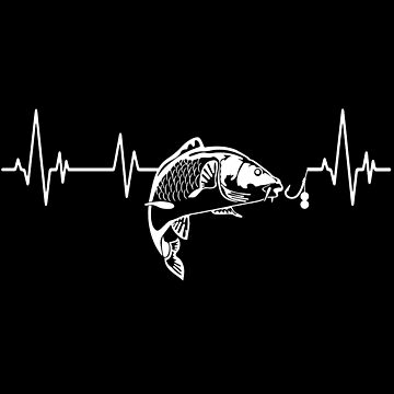 Angler Heartbeat Carp Boilies - Heartbeat Carphunter Sticker by  urban-design