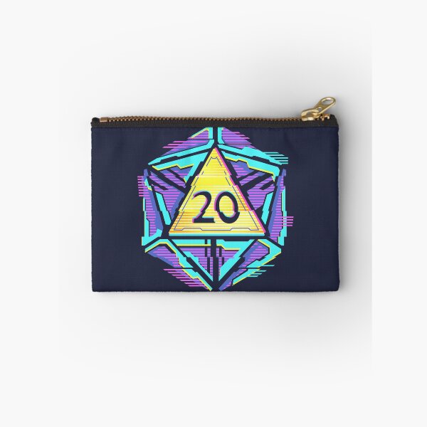 Item preview, Neon Punk Glitch D20 designed and sold by MaratusFunk.