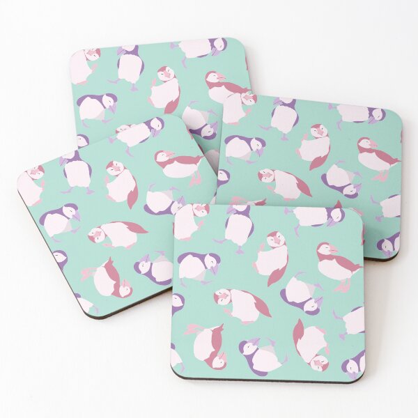 Item preview, puffins designed and sold by scribbli.