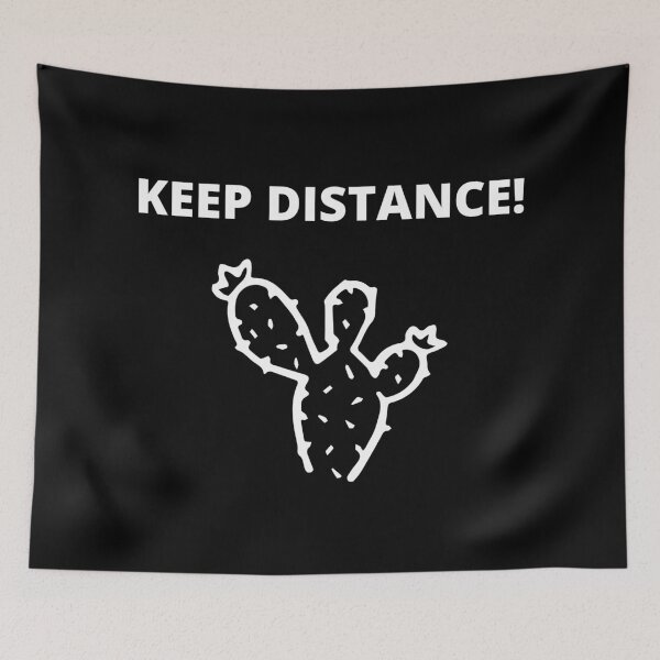 Item preview, Keep Distance Cactus designed and sold by Pankas.
