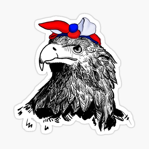 Item preview, Eagle With France Flag Bandage designed and sold by Dutlu.