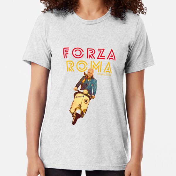 Jose Mourinho Forza Roma Tri-blend T-Shirt