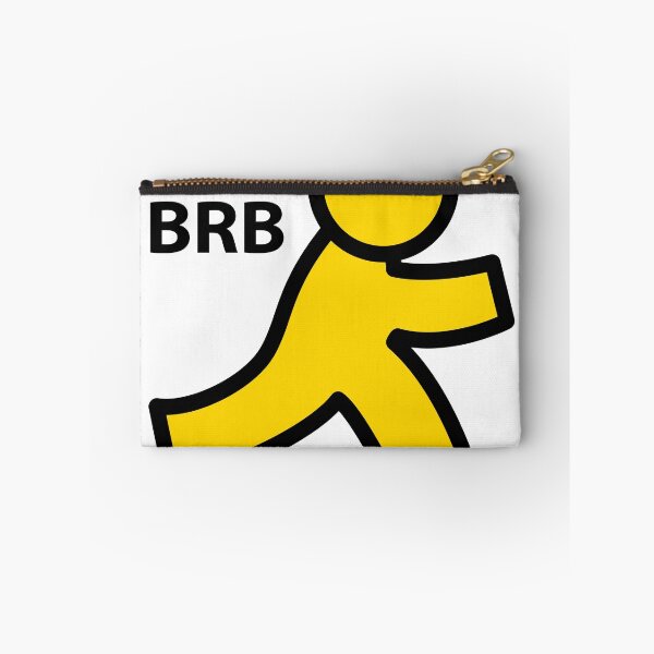 Item preview, AIM Logo "BRB" designed and sold by ExcuseMeSticker.
