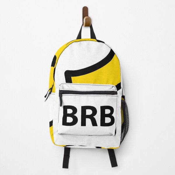 Item preview, AIM Logo "BRB" designed and sold by ExcuseMeSticker.