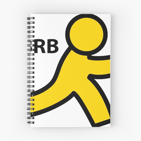 Item preview, AIM Logo "BRB" designed and sold by ExcuseMeSticker.