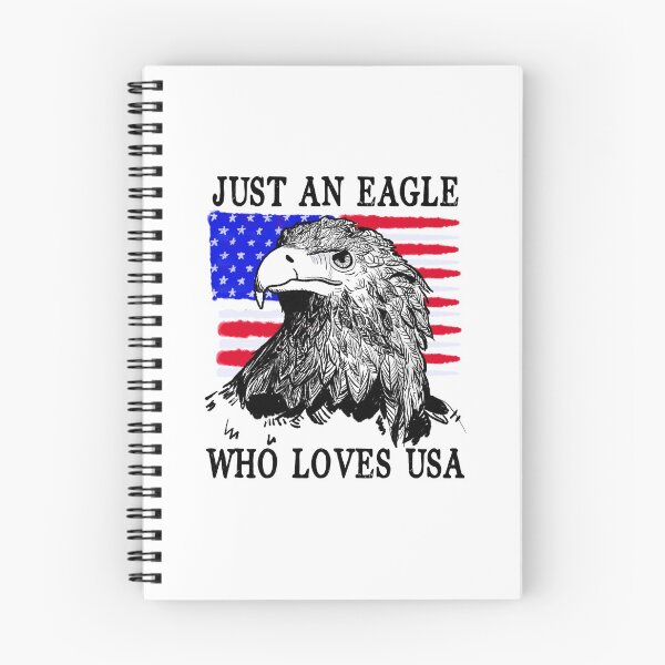 Aperçu de l'œuvre Juste un aigle qui aime les États-Unis créée et vendue par Dutlu.