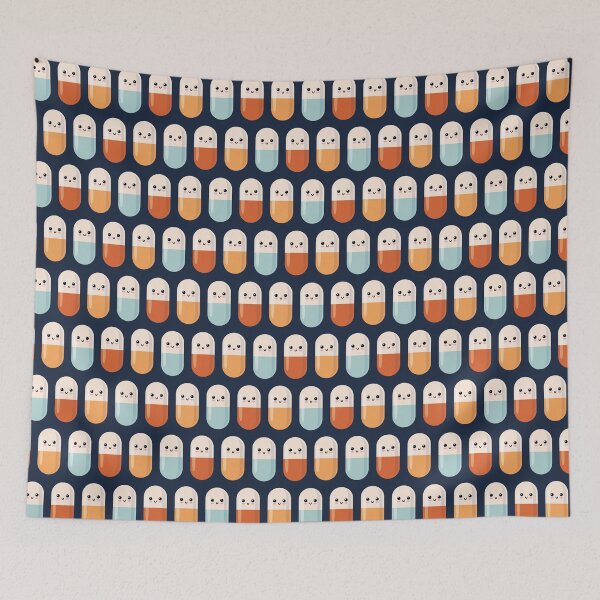 Item preview, Pharmacy with 3 pharma-cute-icals designed and sold by Eenig.