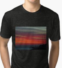 Picturesque sunset Tri-blend T-Shirt